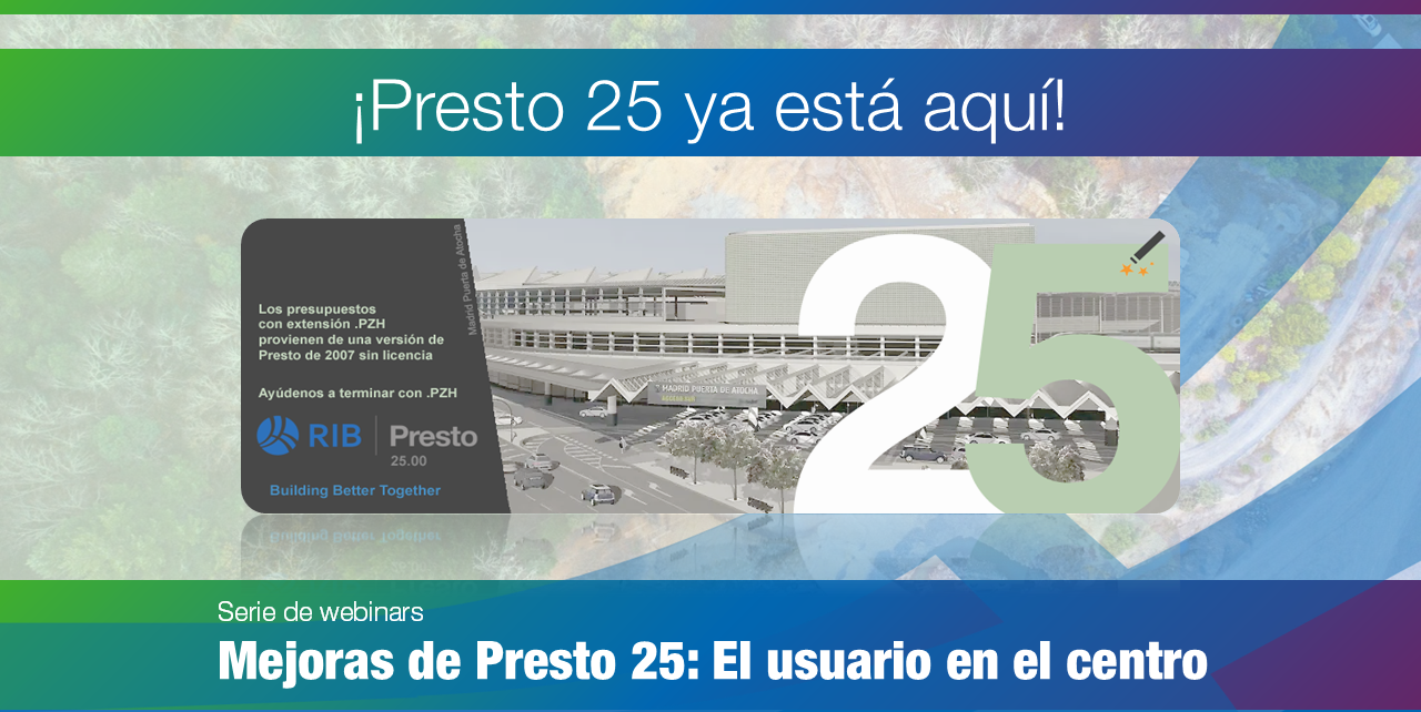 Mejoras de Presto 25: El usuario en el centro